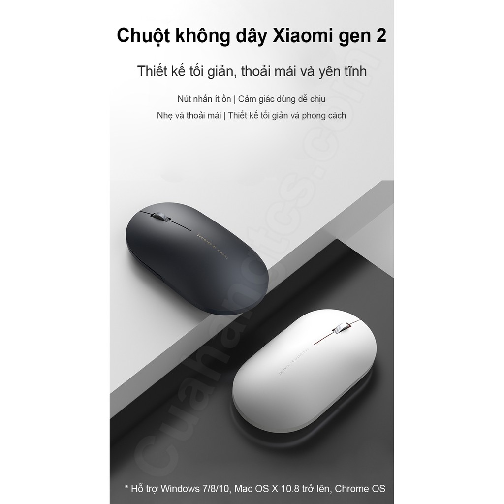 Chuột bluetooth Xiaomi gen2 XMWS002TM