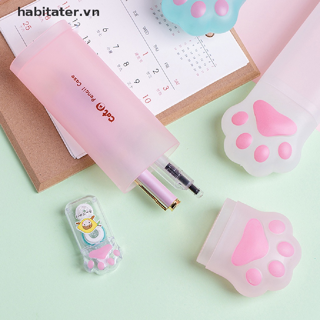 Hộp Đựng Bút Hình Chân Mèo Dễ Thương