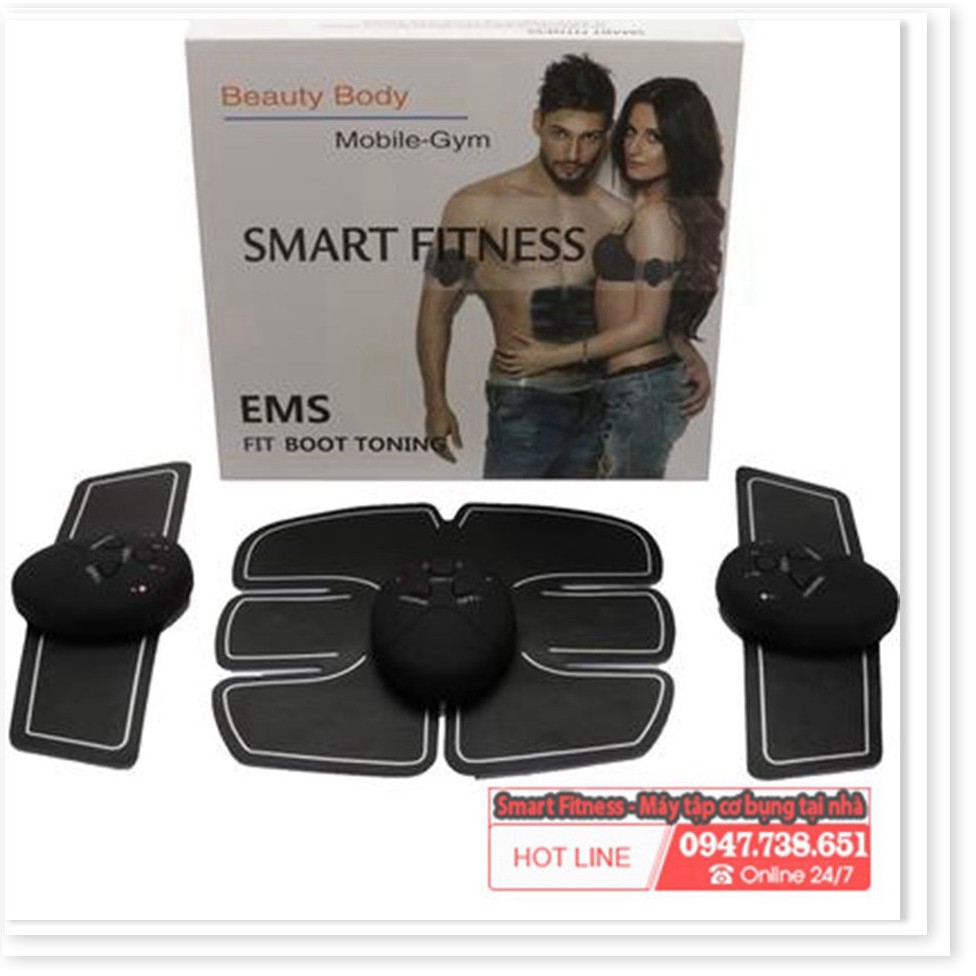 Máy đánh tan mỡ bụng smart fitness!