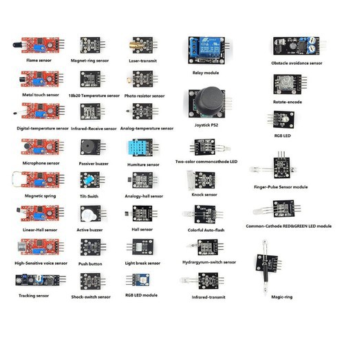 Bộ KIT cảm biến 37 trong 1 dành cho Arduino