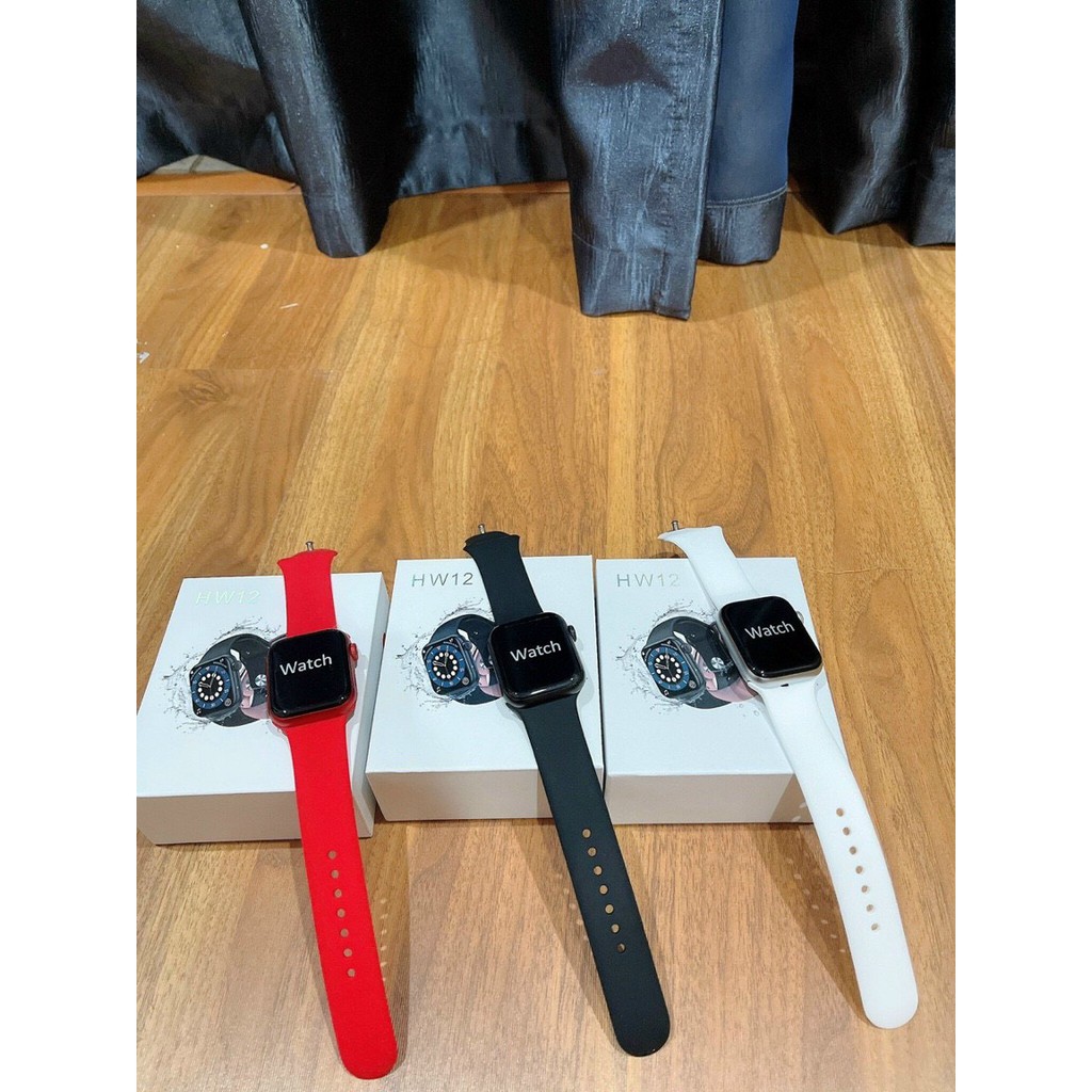 Đồng Hồ Thông Minh Smartwatch HW12 có Tiếng Việt, Nghe Gọi, Cảm Ứng Siêu Mượt, Màn hình tràn viền, có núm xoay