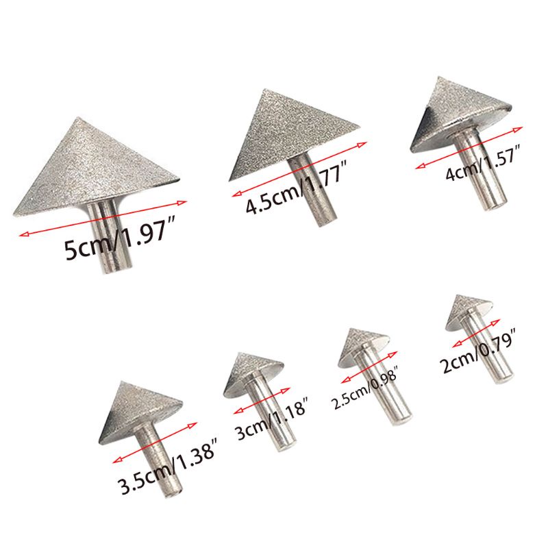 Mũi Khoan Hình Nón Mạ Điện 20-50mm Chuyên Dụng Cho Máy Mài Góc