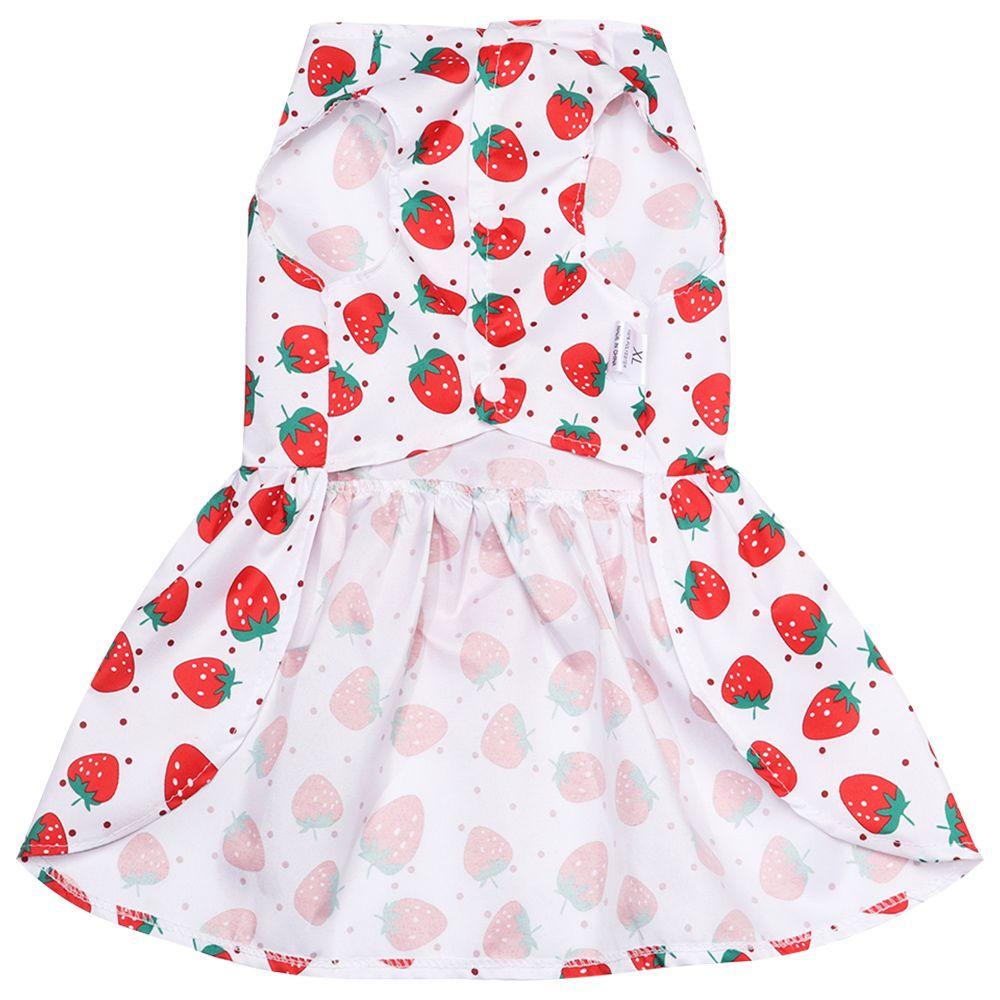 Layor1 Đầm Công Chúa Không Tay Họa Tiết Bướm Đáng Yêu Dành Cho Chó Chihuahua