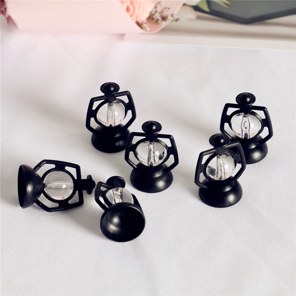 Đèn dầu mini nhiều kiểu dáng tùy chọn phong cách cổ điển tỉ lệ 1:12 dành cho trang trí nhà búp bê