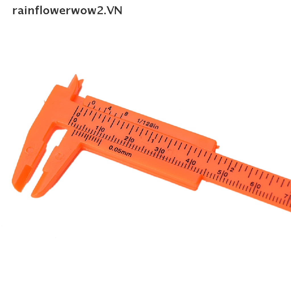 1 Thước Đo Lường Mini 80mm Bằng Nhựa
