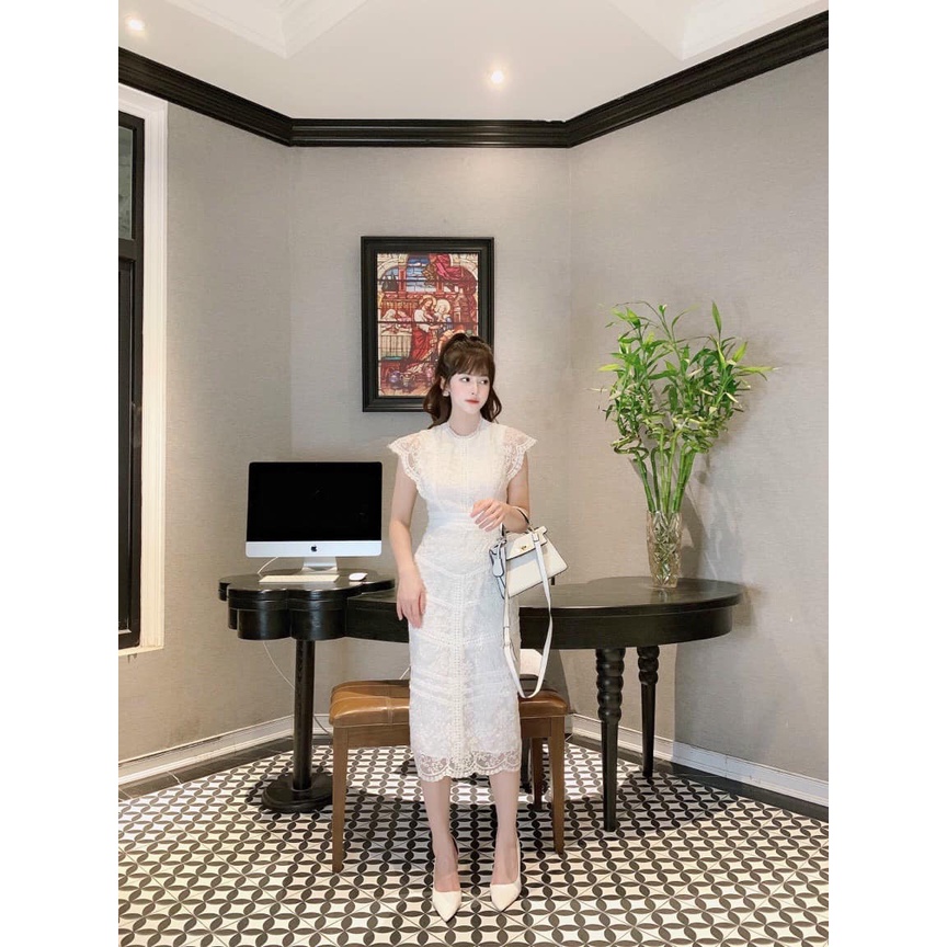 Váy Body ren tay siêy xinh