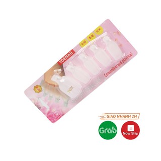 Kẹp ủ chân phá gel làm móng ( vỉ 5 ngón - vỉ 10 ngón )