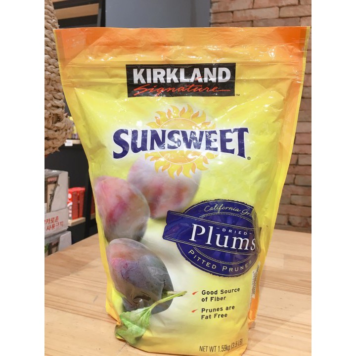Mận sấy khô chua ngọt – Sunsweet Plums Kirkland (1.59kg)