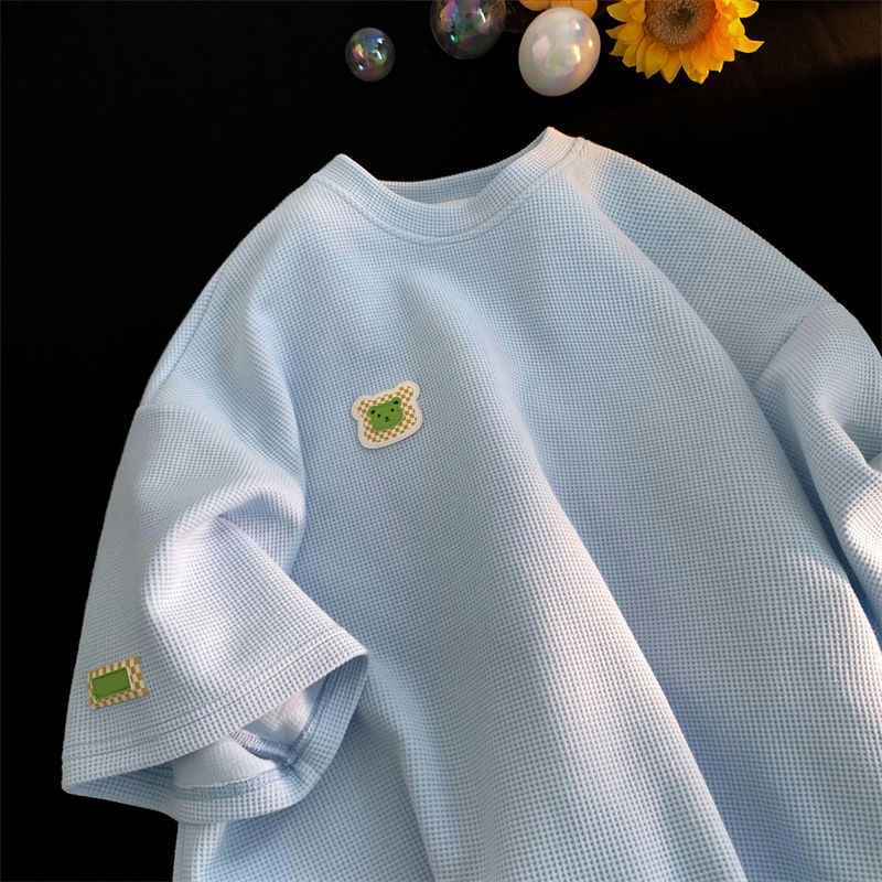 Áo Thun Ngắn Tay Cổ Tròn Dáng Rộng Thời Trang Mùa Hè Dành Cho Nữ