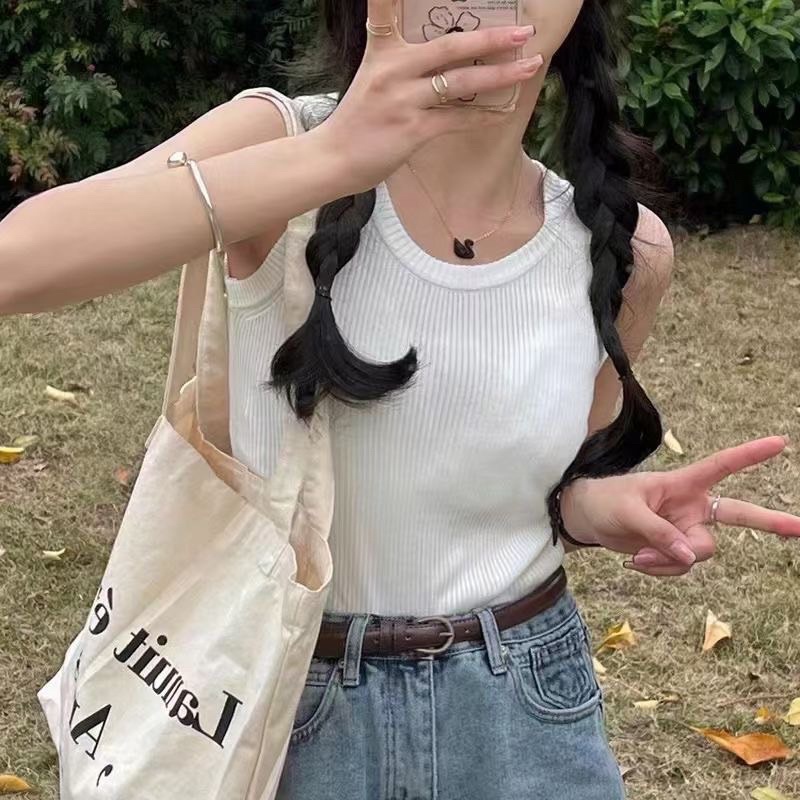 Áo len gân tanktop A8112