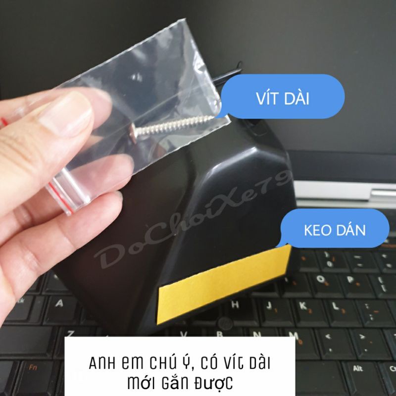 Hộc Đựng Đồ xe AB đời 2016 đến 2021 hộc trang trí xe air blade