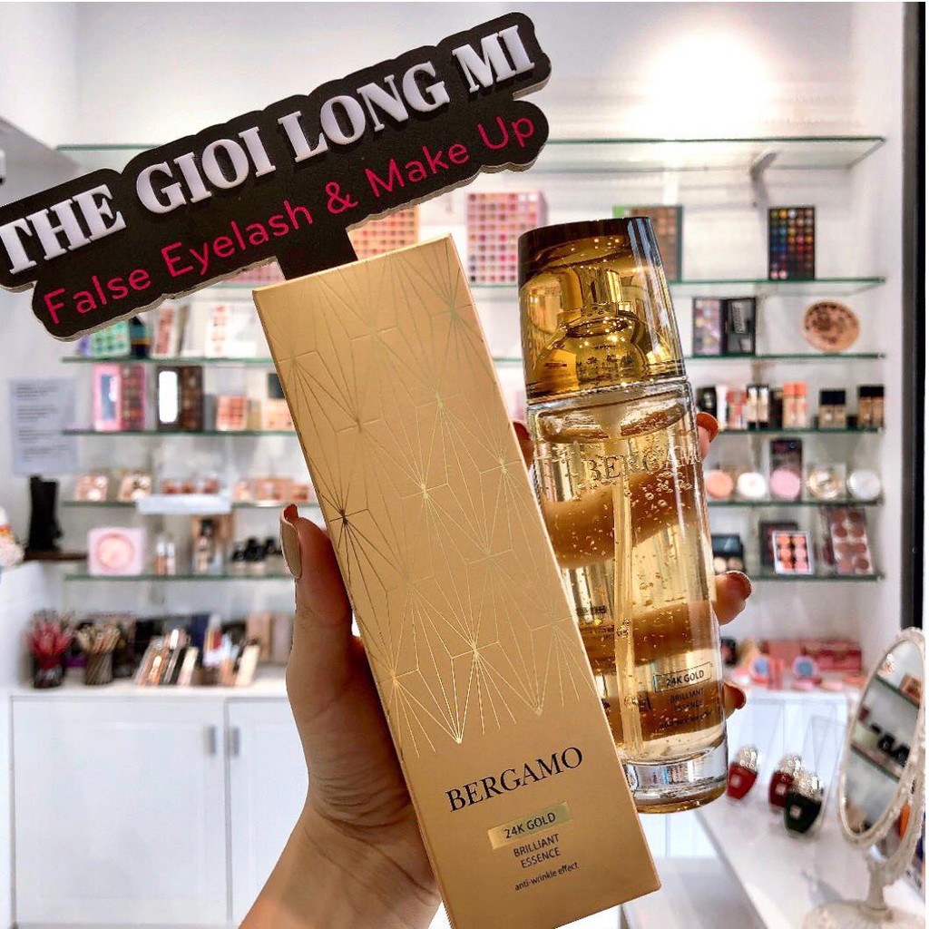 THẾ GIỚI LÔNG MI-SERUM LÓT VÀNG 24K BERGAMO