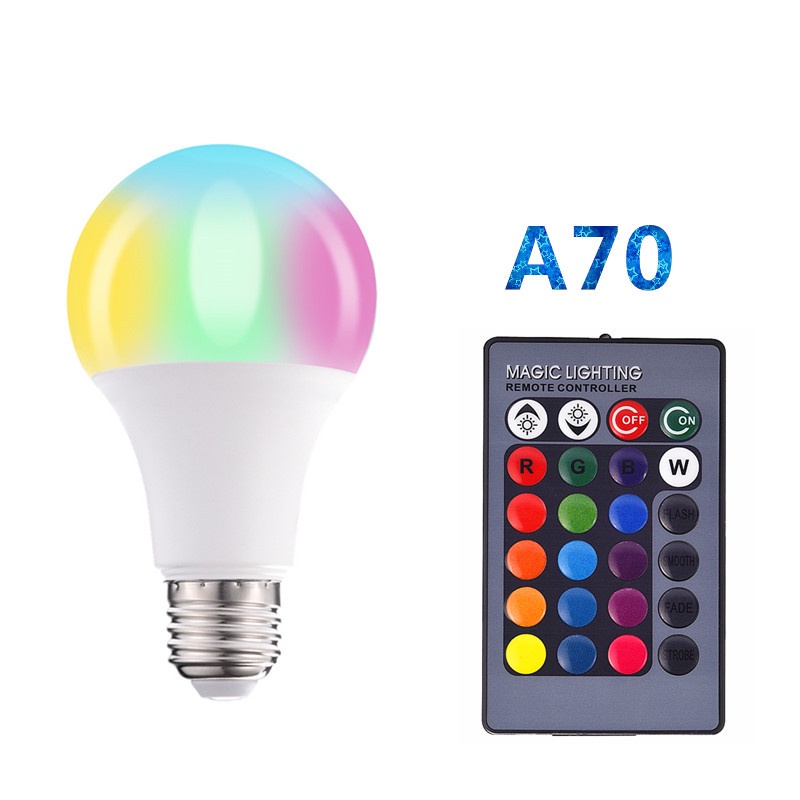 Bóng đèn có thể thay đổi màu sắc như bạn thích! Bóng Đèn LED Đổi Màu 10W 15W RGBW E27