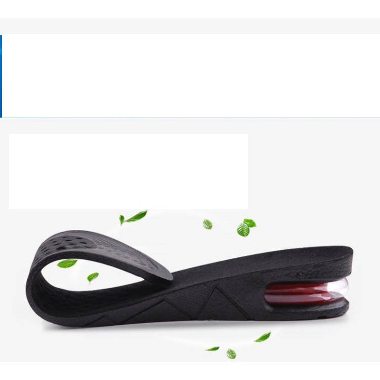 Đế Lót Giày Tăng Chiều Cao 2 Tầng, Cặp Lót Giày Tăng Chiều Cao Có Đệm Khí