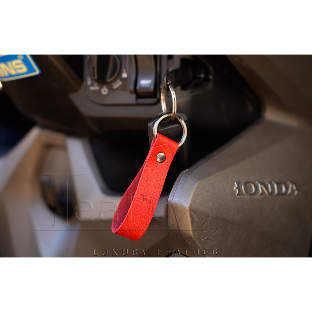 Móc Khóa Da Thật Lealux Keychain 1