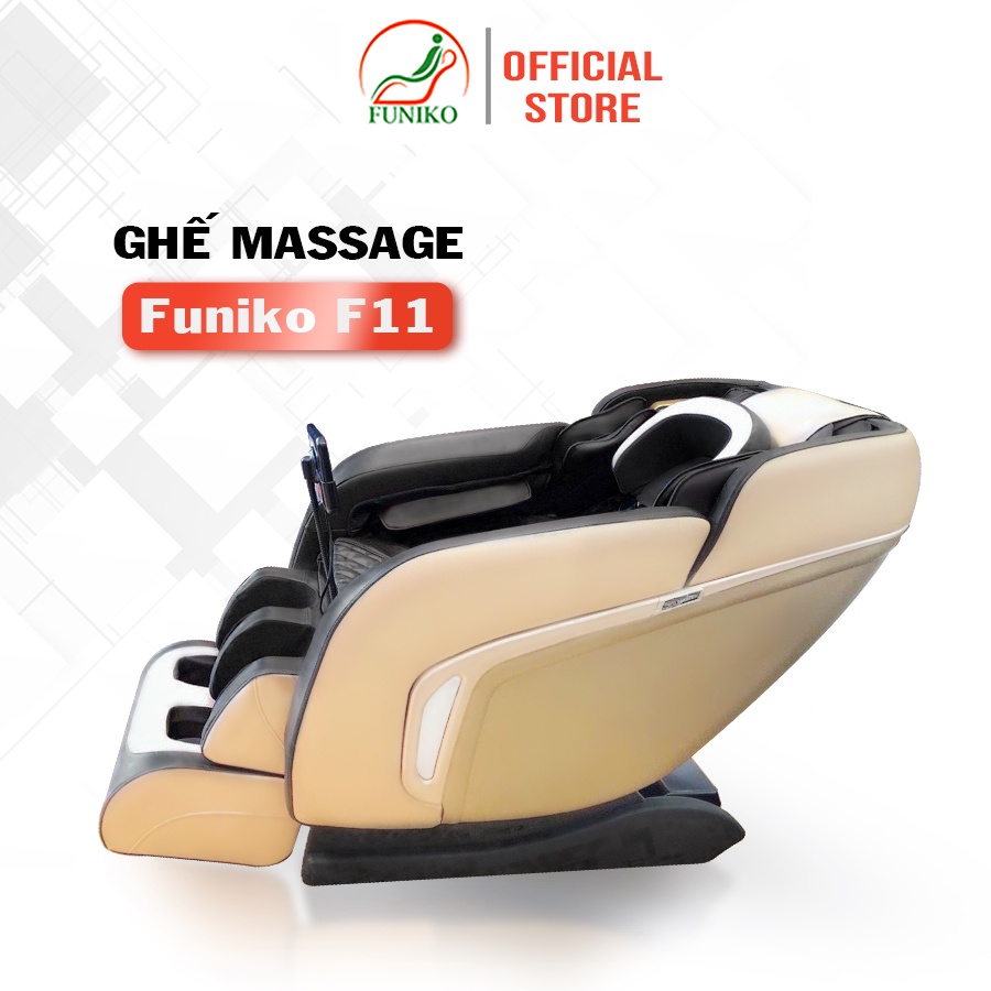 Ghế massage toàn thân Funiko F11 4D di chuyển thư giãn trị liệu toàn thân bảo hành chính hãng 10 năm