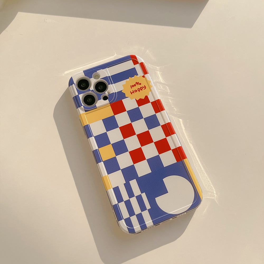 ốp iphone 11 Ốp điện thoại tpu kẻ ô vuông cho iPhone 11 pro max x xr xs max 7 8 plus se 2020 12 pro max 12 mini 13 pro max 13 mini