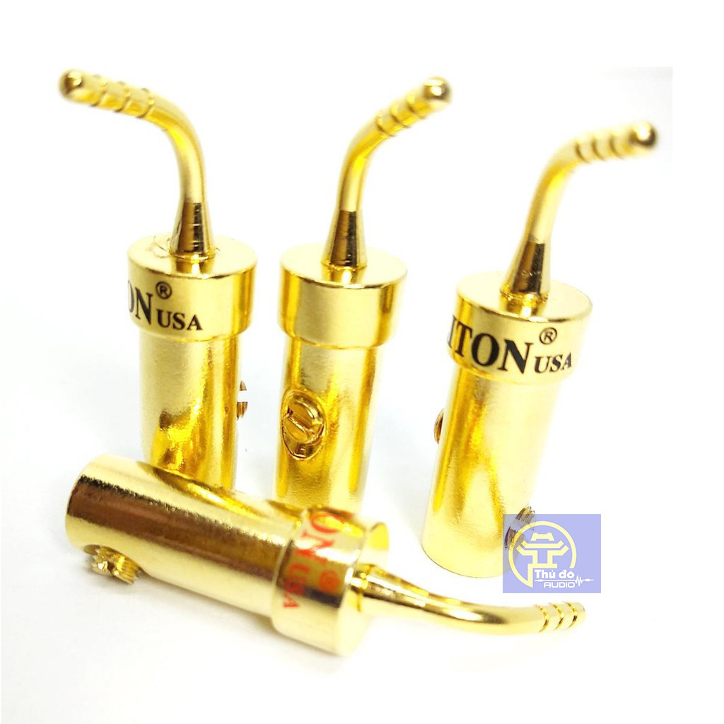 Bộ 04 cái Jack loa mỏ chim đồng LITON