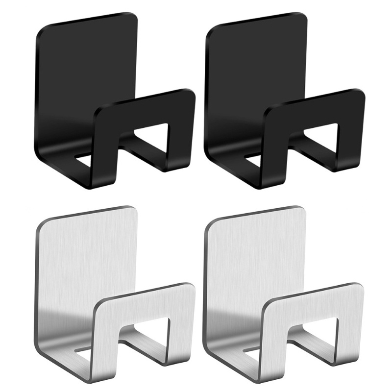 Set 2 Giá Đỡ Miếng Xốp Rửa Chén Gắn Tường Tiện Lợi