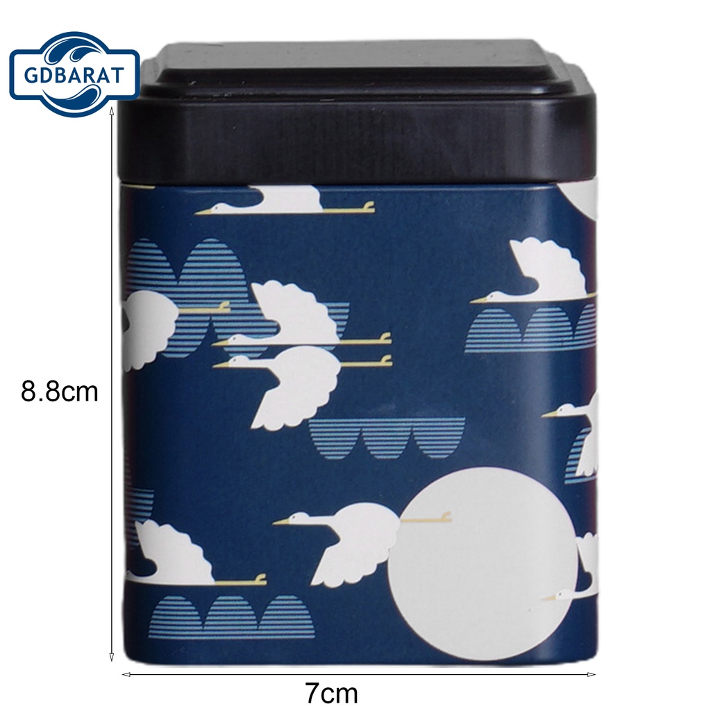 Hộp đựng trà 4 loại có nắp đậy kín tiện dụng