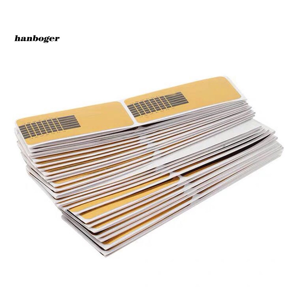 Set 100 Miếng Dán Định Hình Làm Móng Acrylic