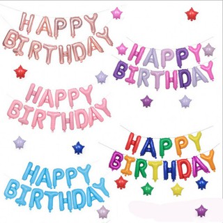 Bóng bay HAPPY BIRTHDAY trang trí sinh nhật