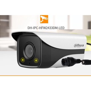 Camera IP 4MP Dahua HFW 2433DM-LED(có Màu ban đêm)