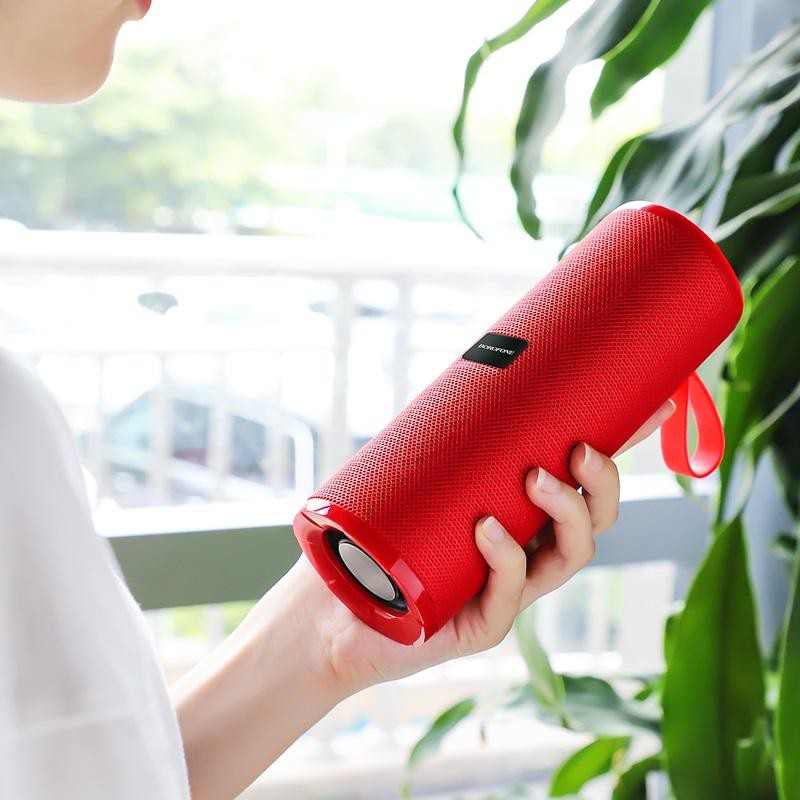 Loa bluetooth đa năng Borofone BR1 Beyond wireless V5.0, kết nối 2 loa cùng lúc, chống nước IPX5 (Màu ngẫu nhiên)