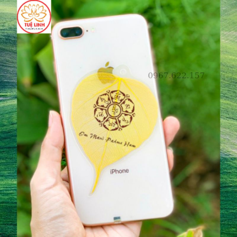 Lá Bồ Đề Chữ Om _ Om Mani Padme Hum mang lại Bình An, Tài Lộc