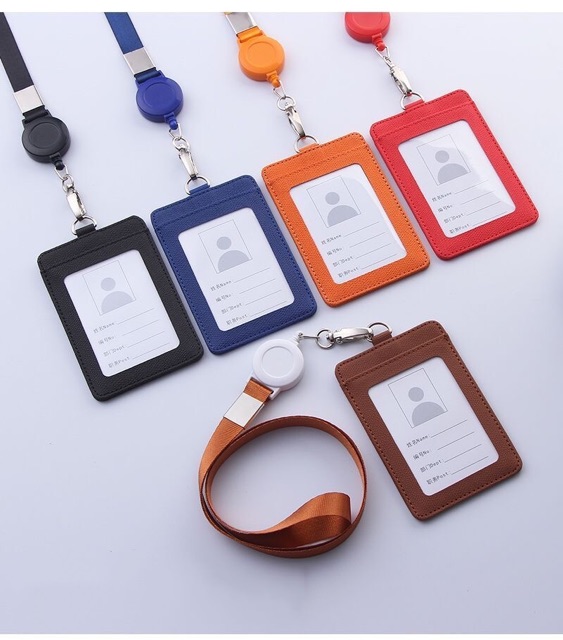 Dây Đeo Thẻ Nhân Viên Dây Vải Dày Dặn Kèm Yoyo