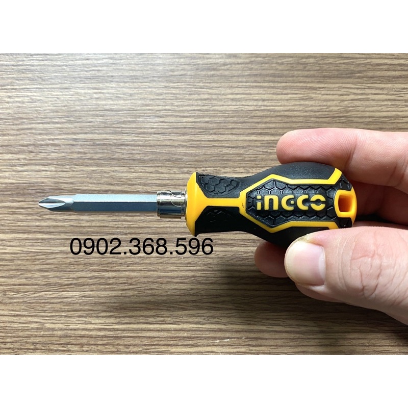 AKISD0202 Tua vít 2 đầu dài 75mm INGCO