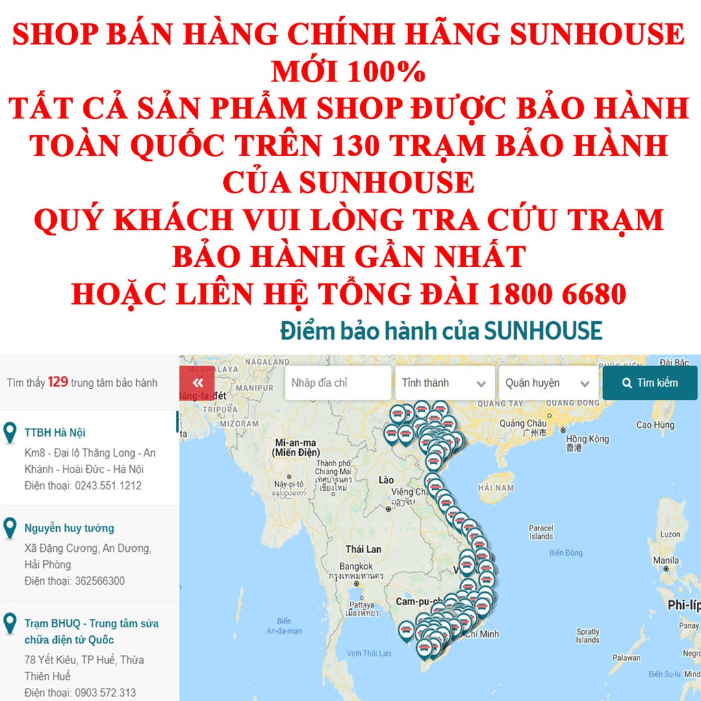 Máy sấy tóc Sunhouse SHD2302 - Điện Việt