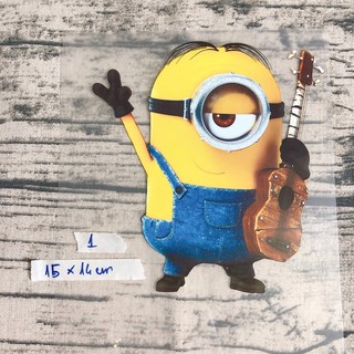 sticker hình ủi nhiệt minion
