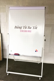 Bảng Flipchart viết bút lông- bảng hội thảo đào tạo 90*120 cm (Tặng giấy A0, bông lau từ tính, bút, nam châm)
