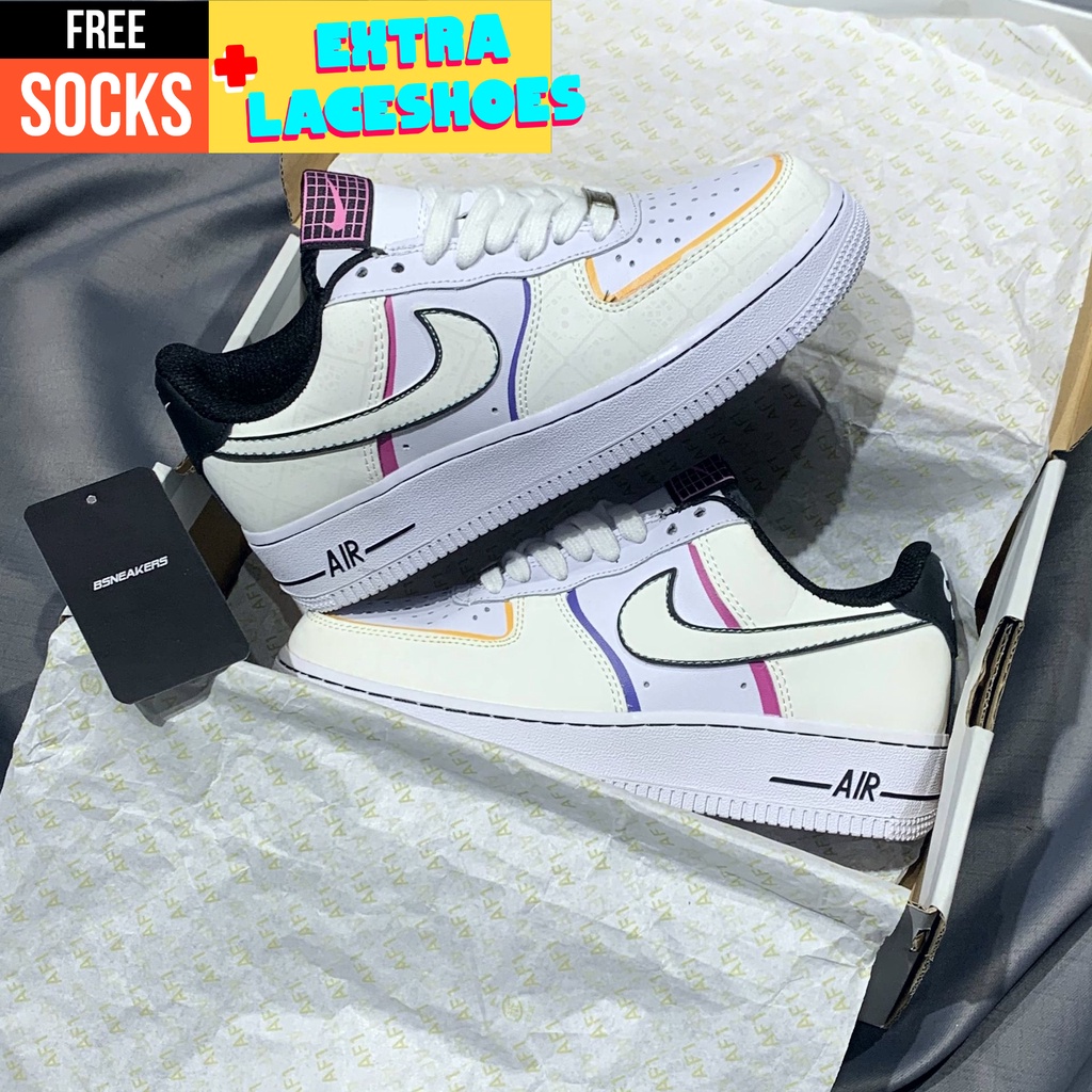 Giày A.F.1 Day of Dead Phản Quang