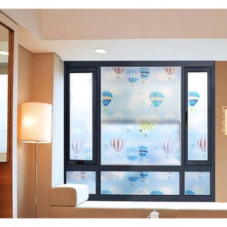 Decal dán kính / dán kiếng khinh khí cầu