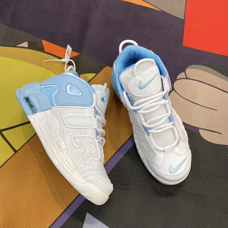 GIÀY AIR UPTEMPO WHITE B.LUE TRẮNG XANH SC