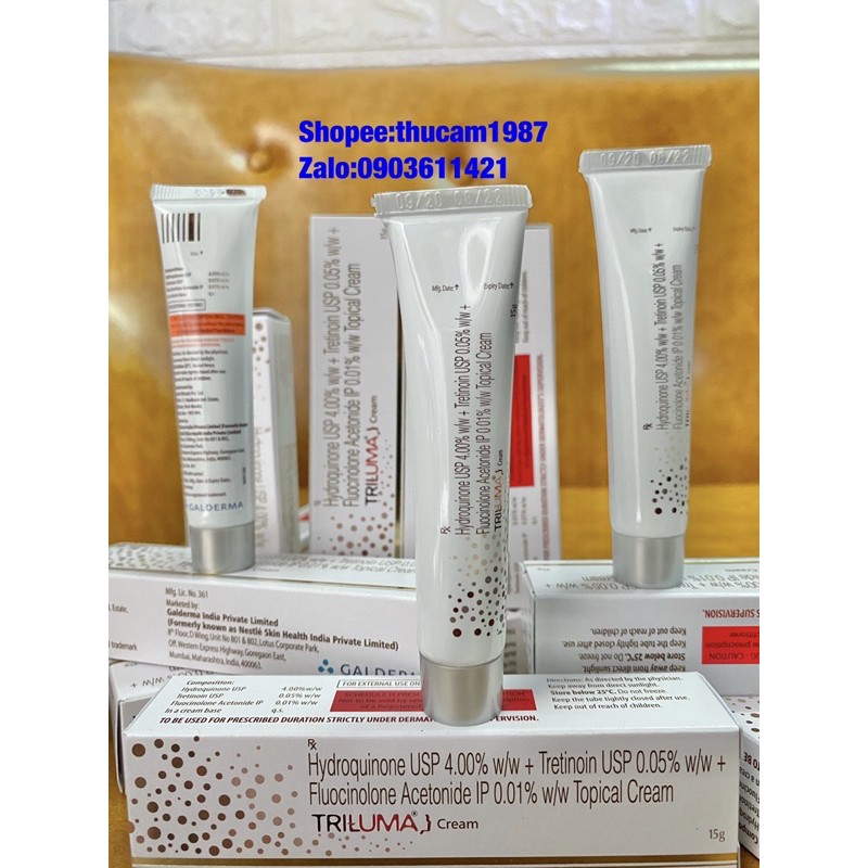 kem trắng da , loại bỏ mụn, nám , tàn nhang Triluma 15g. | BigBuy360 - bigbuy360.vn