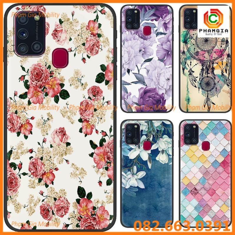 Ốp lưng Samsung Galaxy A21S dẻo hình họa tiết nhiều mẫu đẹp