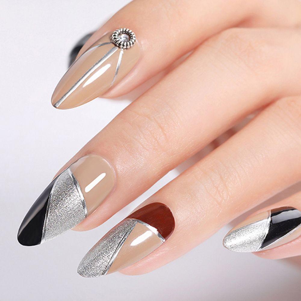 OCEANMAP Gel Sơn Móng Tay Ánh Kim Loại Lâu Trôi Thời Trang