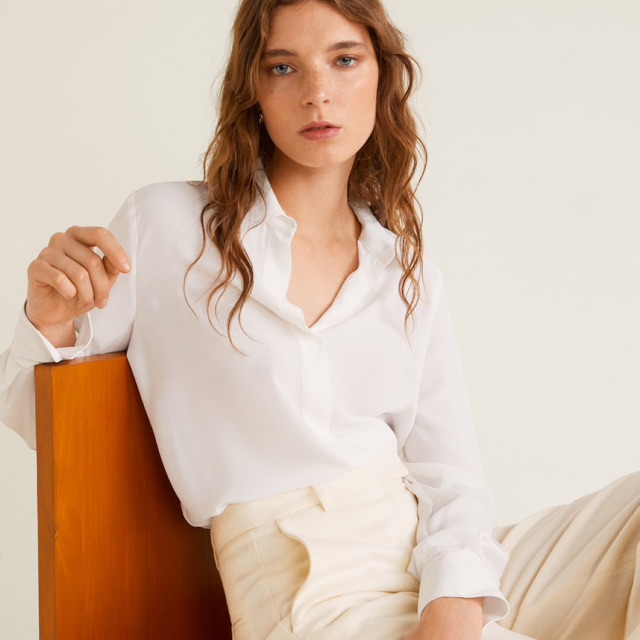 Sơmi MANGO vợt sales auth