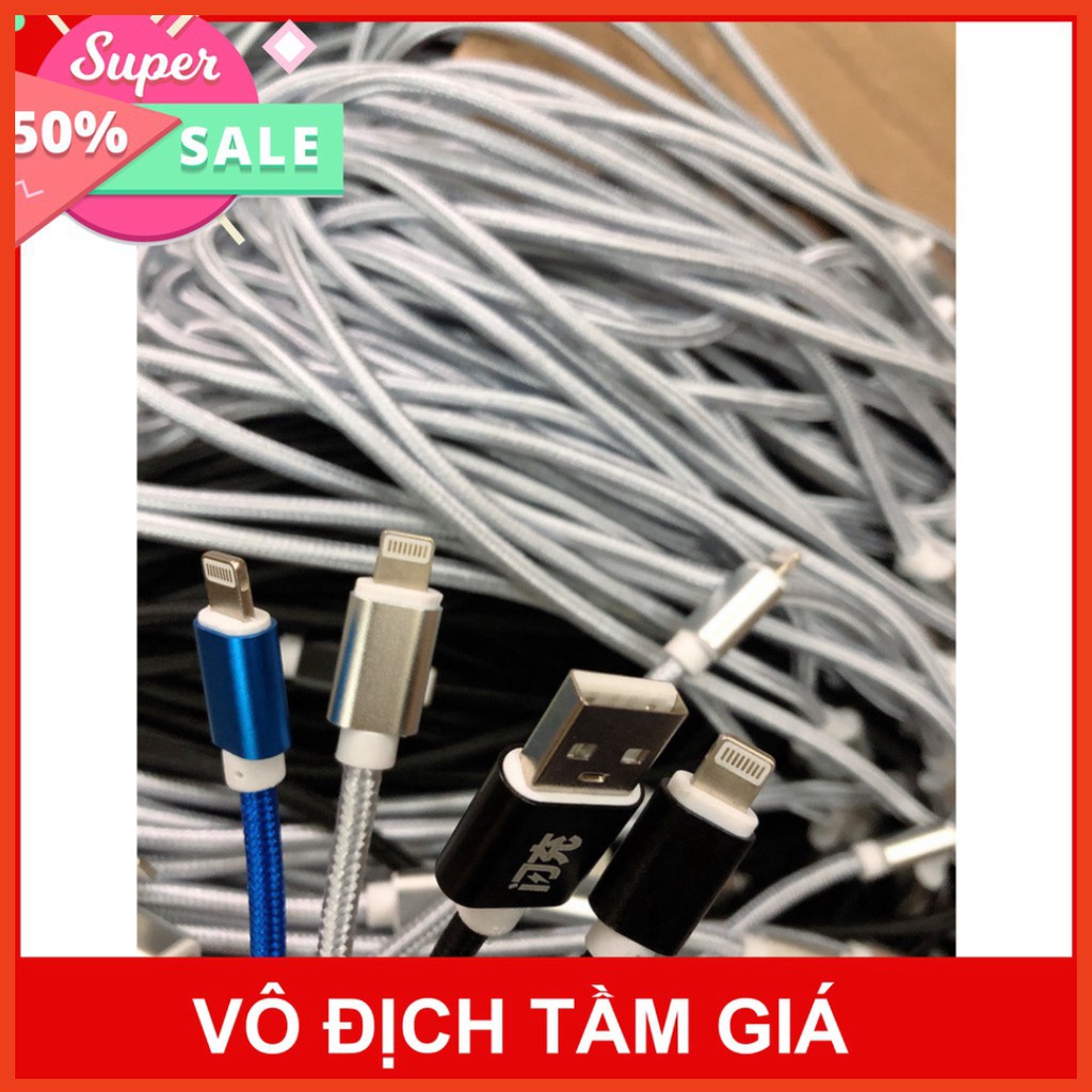 Dây cáp sạc Iphone/Samsung, dây dù 2m 3m chống đứt, hỗ trợ sạc nhanh, đẹp - Store  giảm giá 50% mua ngay  giảm giá 50