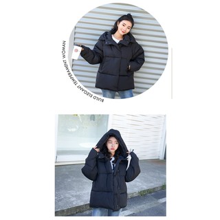 [[ODER]] ÁO PHAO MŨ CHÙM ĐẠI HÀN LOSE COAT  ULZZANG HÀN QUỐC KO
