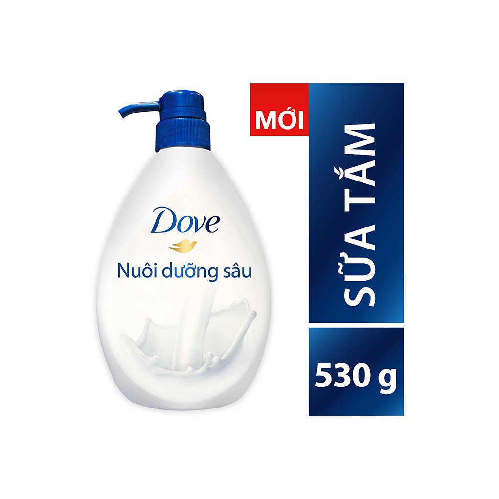 Sữa tắm dưỡng ẩm Dove Nuôi dưỡng sâu chai 530g