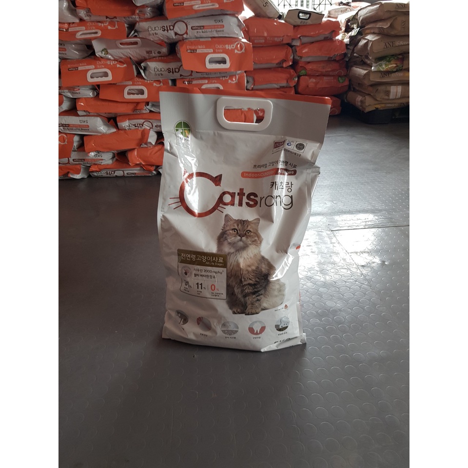 DATE XA - Thức ăn cho mèo mọi lứa tuổi Catsrang 5kg – cam kết hàng chuẩn, đảm bảo tiêu chí 6 không