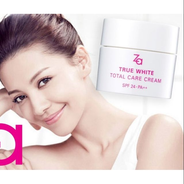 Kem Dưỡng Trắng Đa Năng Za True White Total