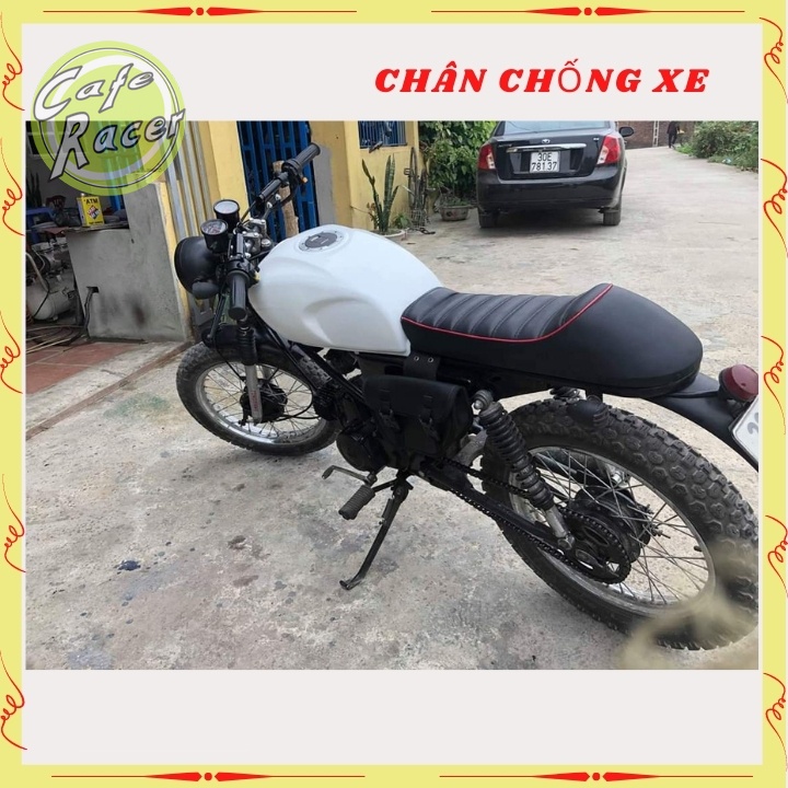 Chân chống nghiêng cho xe máy Win 100, honda67, Gn125,...sắt sơn đen, dài 31cm