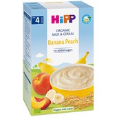 BỘT ĂN DẶM HIPP VỊ SỮA CHUỐI ĐÀO