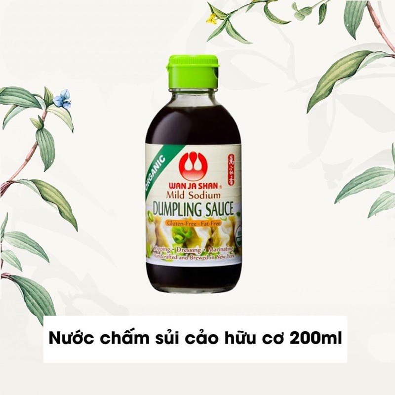 Nước chấm sủi cảo hữu cơ 200ml