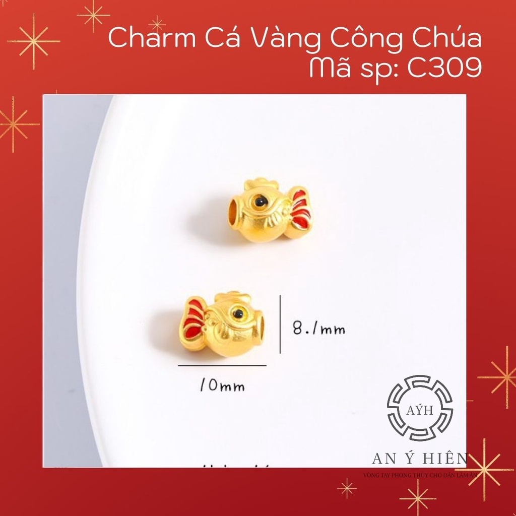 Charm cá vàng công chúa #C309 ( An Ý Hiên)